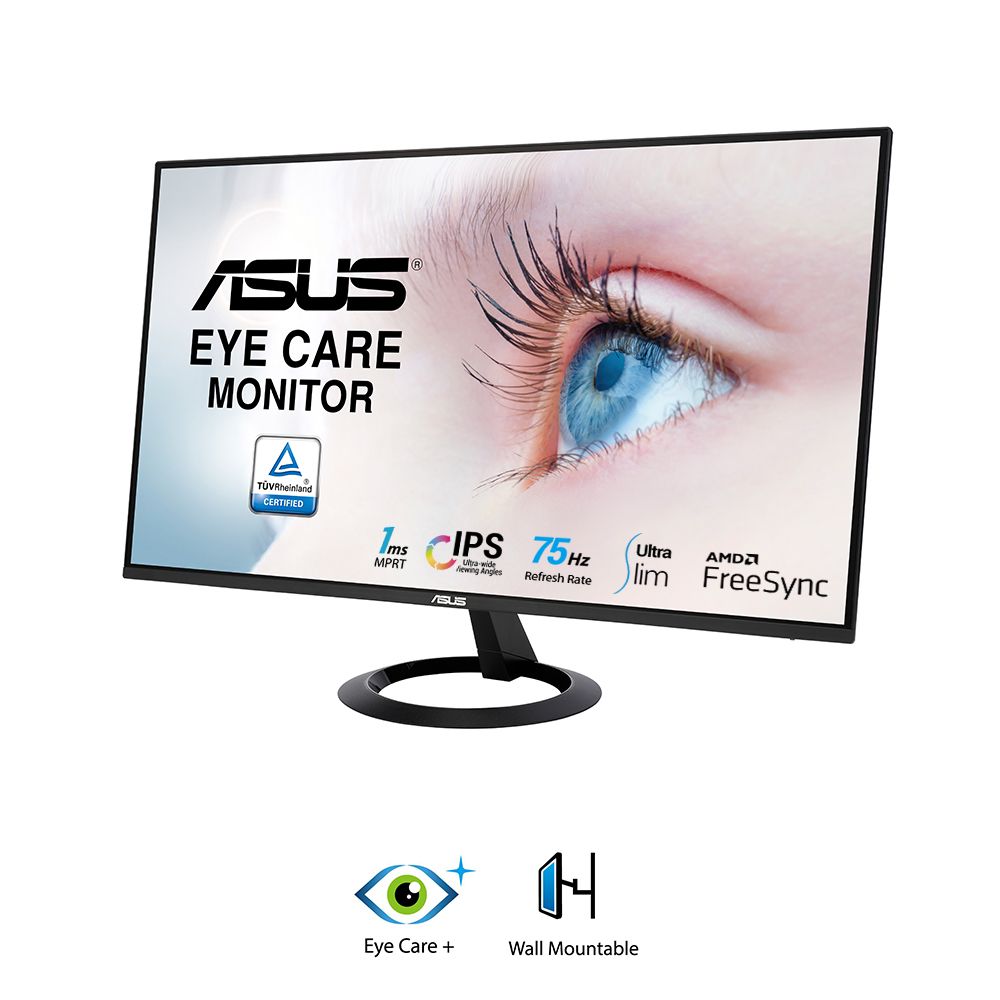 Màn hình 24 inch Asus VZ24EHE FHD IPS 75Hz 1ms FreeSync Chính Hãng