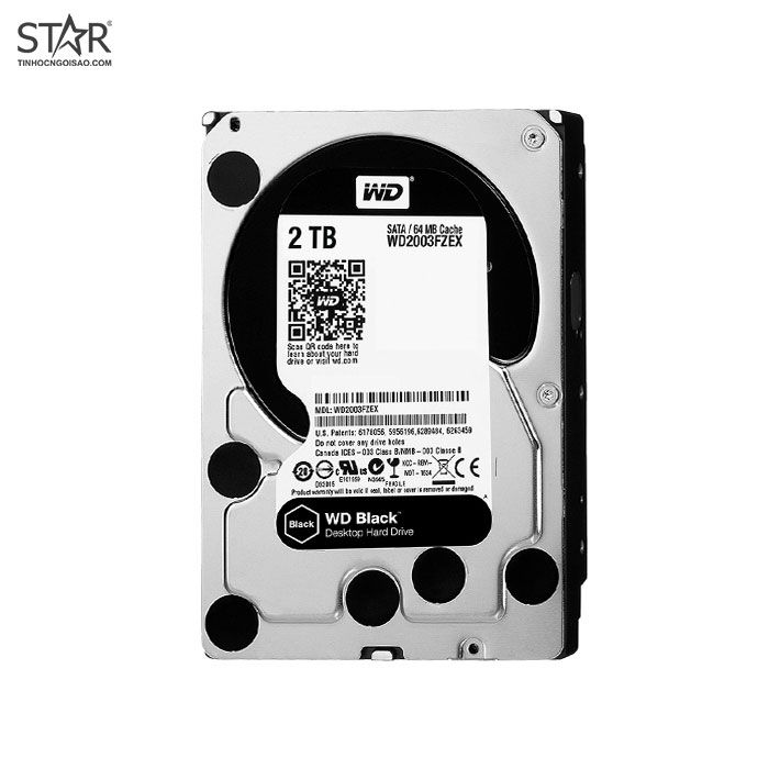 Ổ cứng HDD 2TB Western Black Chính Hãng (WD2003FZEX)