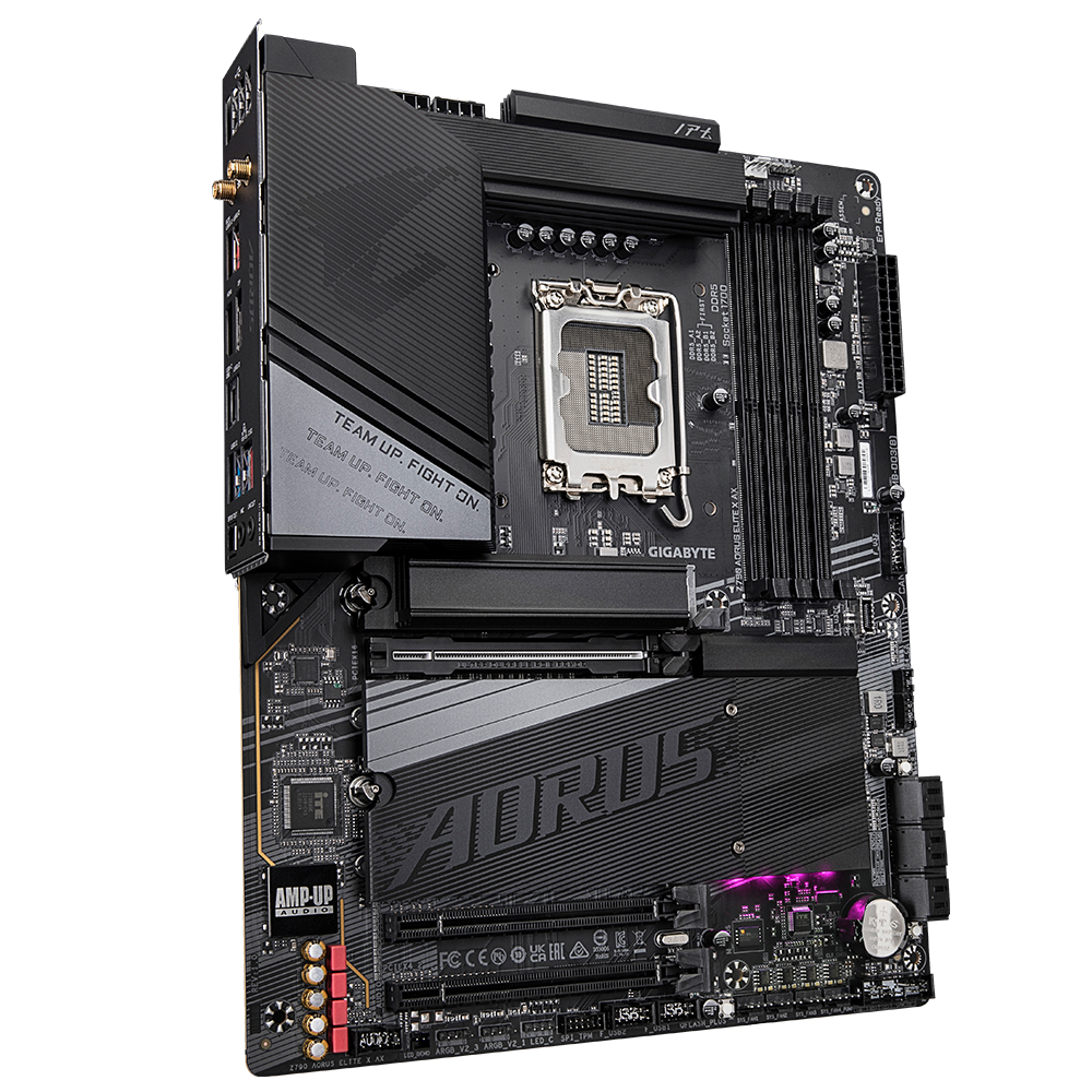 Mainboard Gigabyte Z790 Aorus Elite X AX | Intel Z790, Socket 1700, ATX, 4 khe DDR5