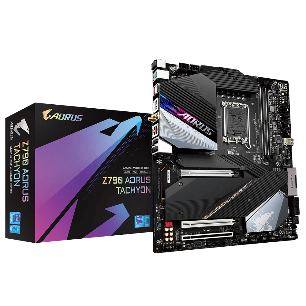 Mainboard Gigabyte Z790 Aorus Tachyon (rev. 1.0) | Intel Z790, Socket 1700, E-ATX, 2 khe DDR5