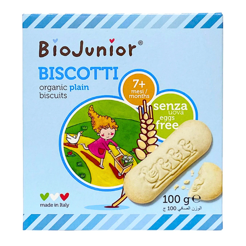 Bánh ăn dặm hữu cơ cho bé vị truyền thống Bio Junior 100g