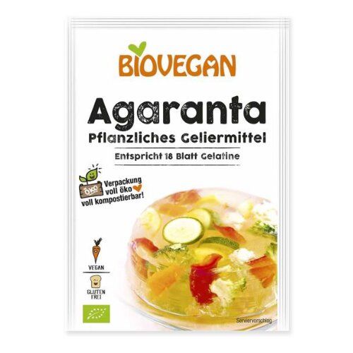 Bột Gelatine hữu cơ thực vật BioVegan 18g