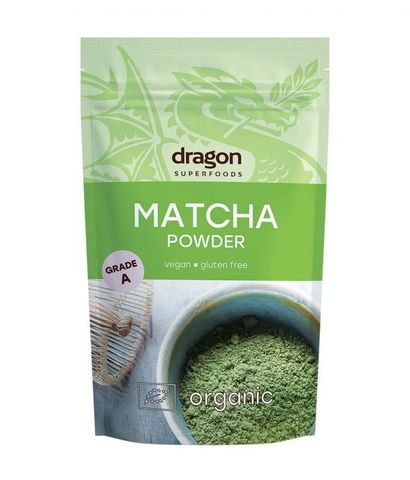 Bột matcha trà xanh hữu cơ Dragon 100g