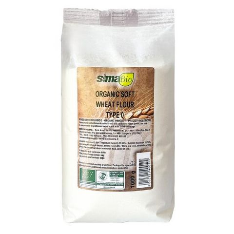 Bột mì trắng đa dụng hữu cơ SimaBio 1kg