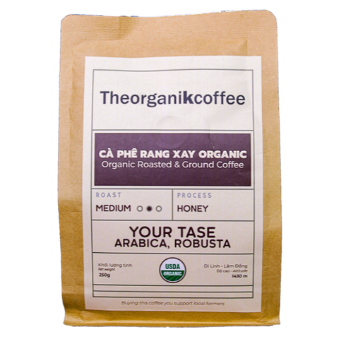 Cà phê Your Tase rang xay hữu cơ - 250g