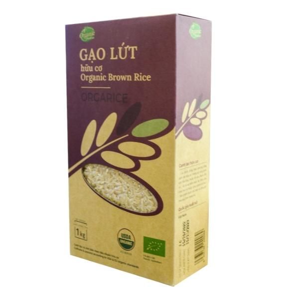 Gạo lứt hữu cơ orgarice 1kg