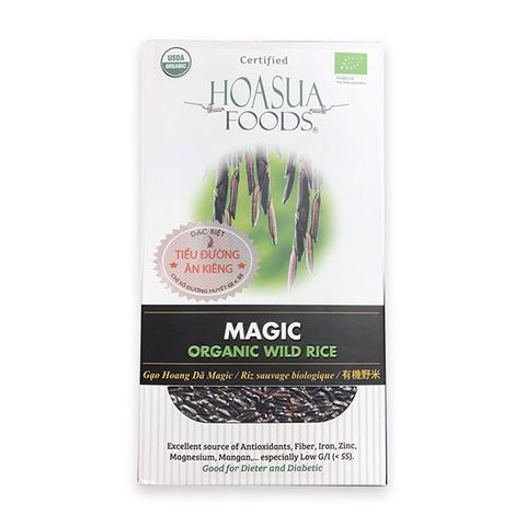 Gạo lứt đen hữu cơ hoa sữa (magic) 1kg