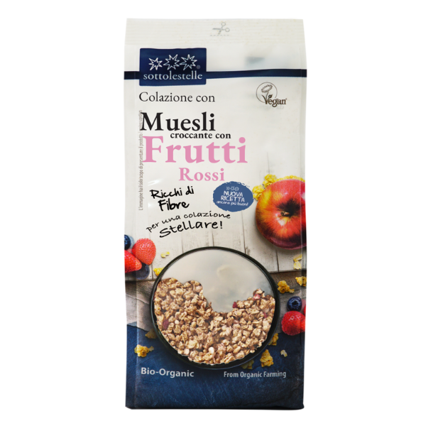 Ngũ Cốc Giòn Muesli mix Berry  hữu cơ  Sottolestelle