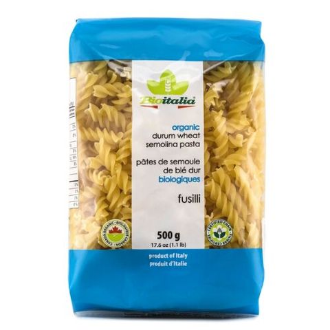 Nui xoắn hữu cơ 500g Bioitalia