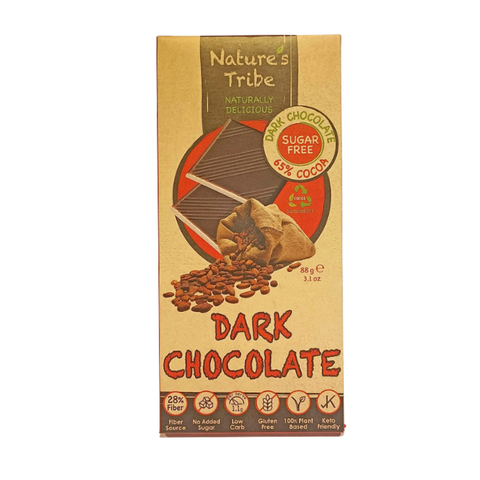 Socola đen không đường natures tribe 88g