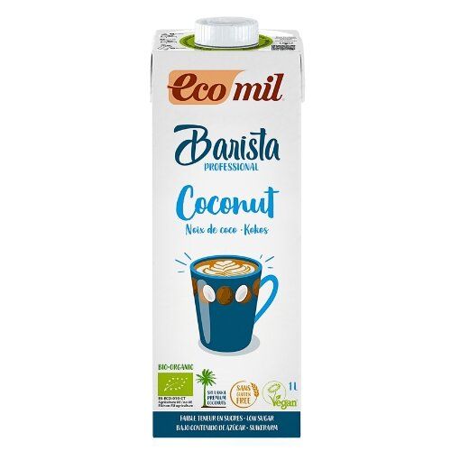 Sữa Dừa Barista Ít Đường Hữu Cơ Ecomil 1L
