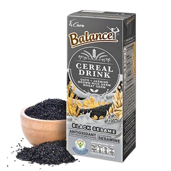 Sữa hạt ngũ cốc mè đen 4care Balance 180ml