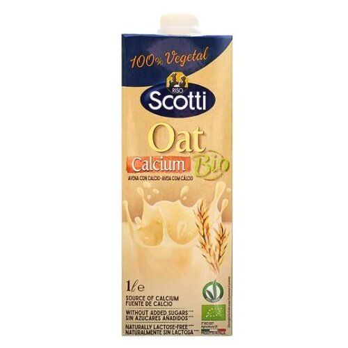 Sữa yến mạch bio giàu canxi hữu cơ Scotti 1 lít