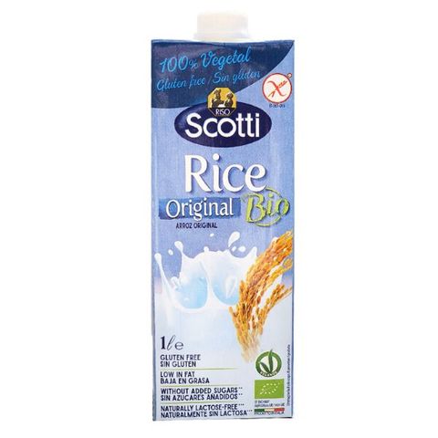 Thức uống gạo tự nhiên hữu cơ hiệu Riso Scotti 1l