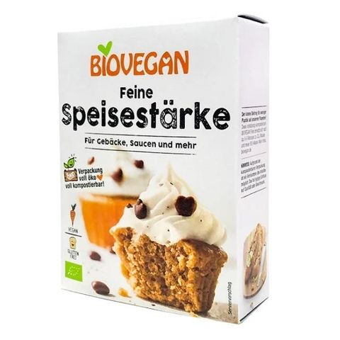 Tinh bột bắp hữu cơ biovegan 250g