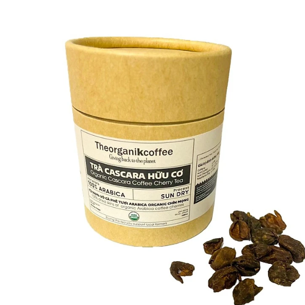 Trà cà phê Cascara hữu cơ Theorganikcoffee -  5g x 5 bags