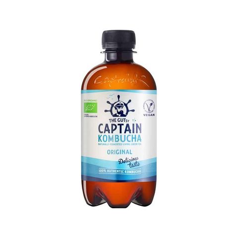 Trà kombucha hữu cơ the gutsy captain vị truyền thống