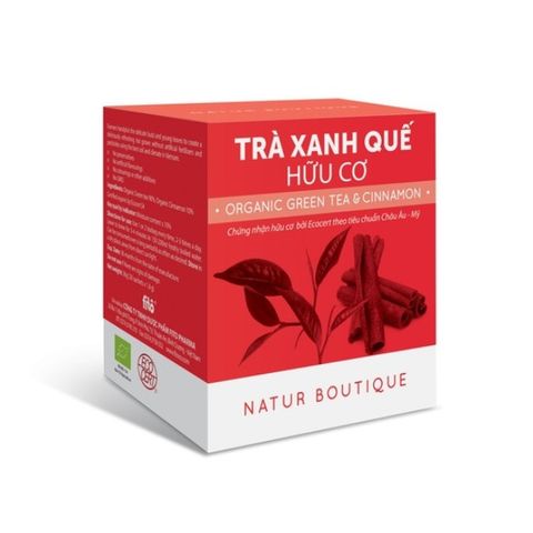 Trà xanh quế hữu cơ Fitô 20 túi lọc