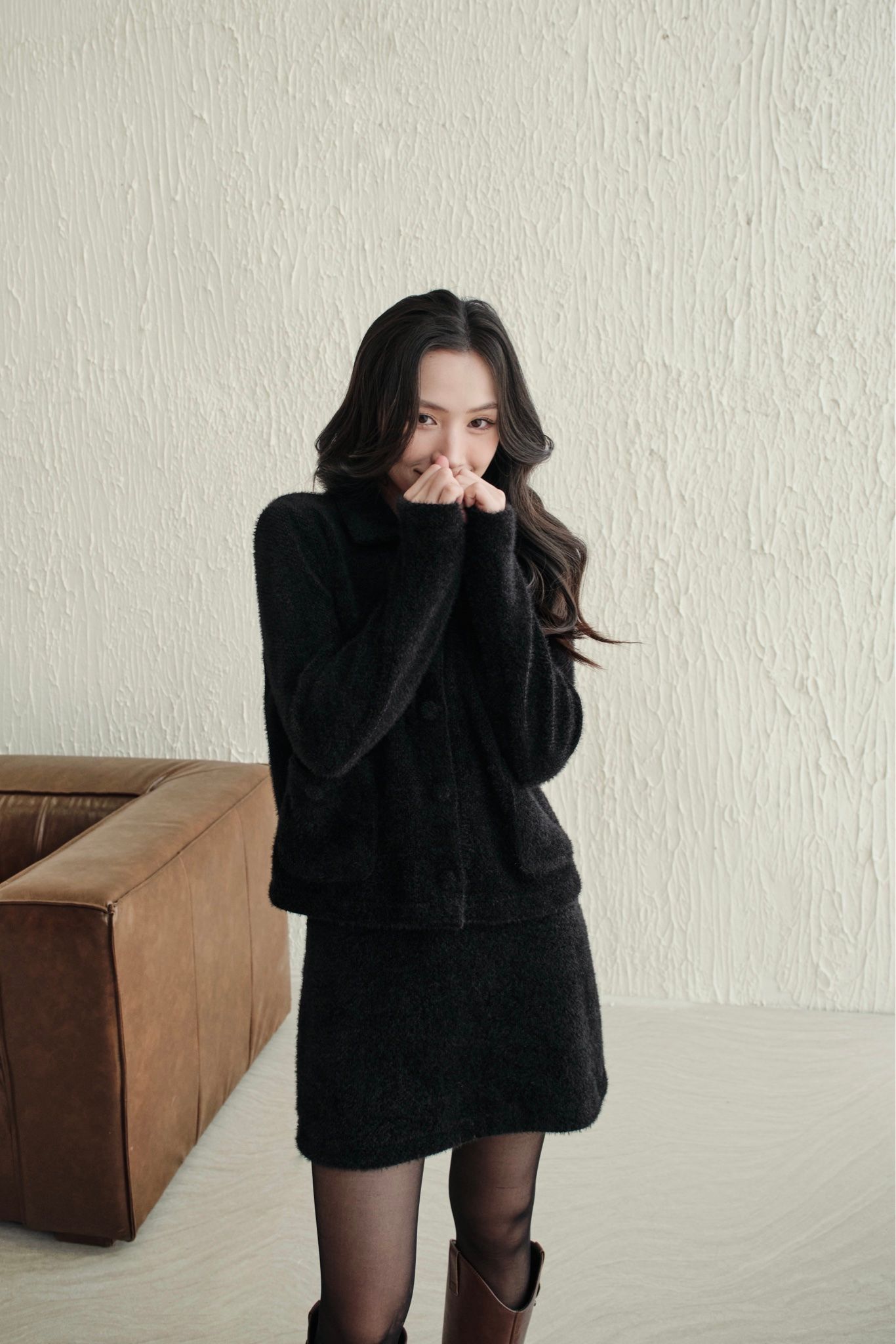 Cozy Skirt - Black