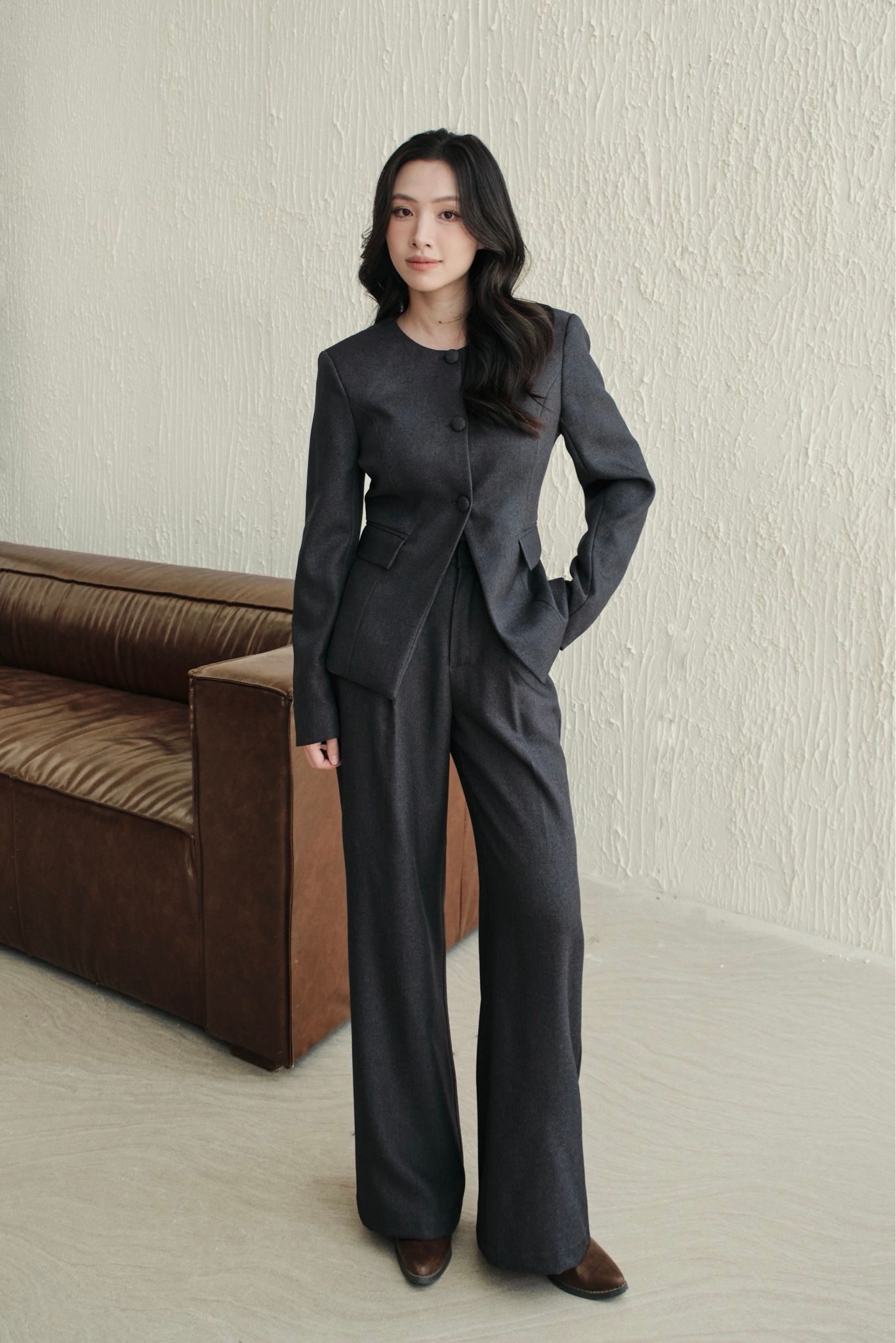 Jiji Blazer - Grey