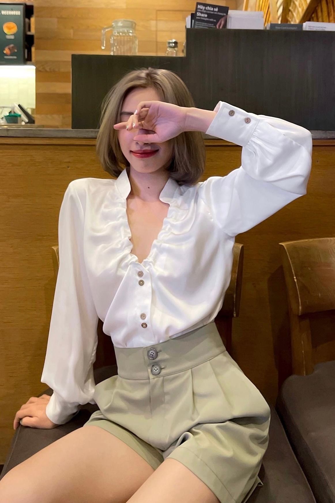 Alice Shirt - Trắng