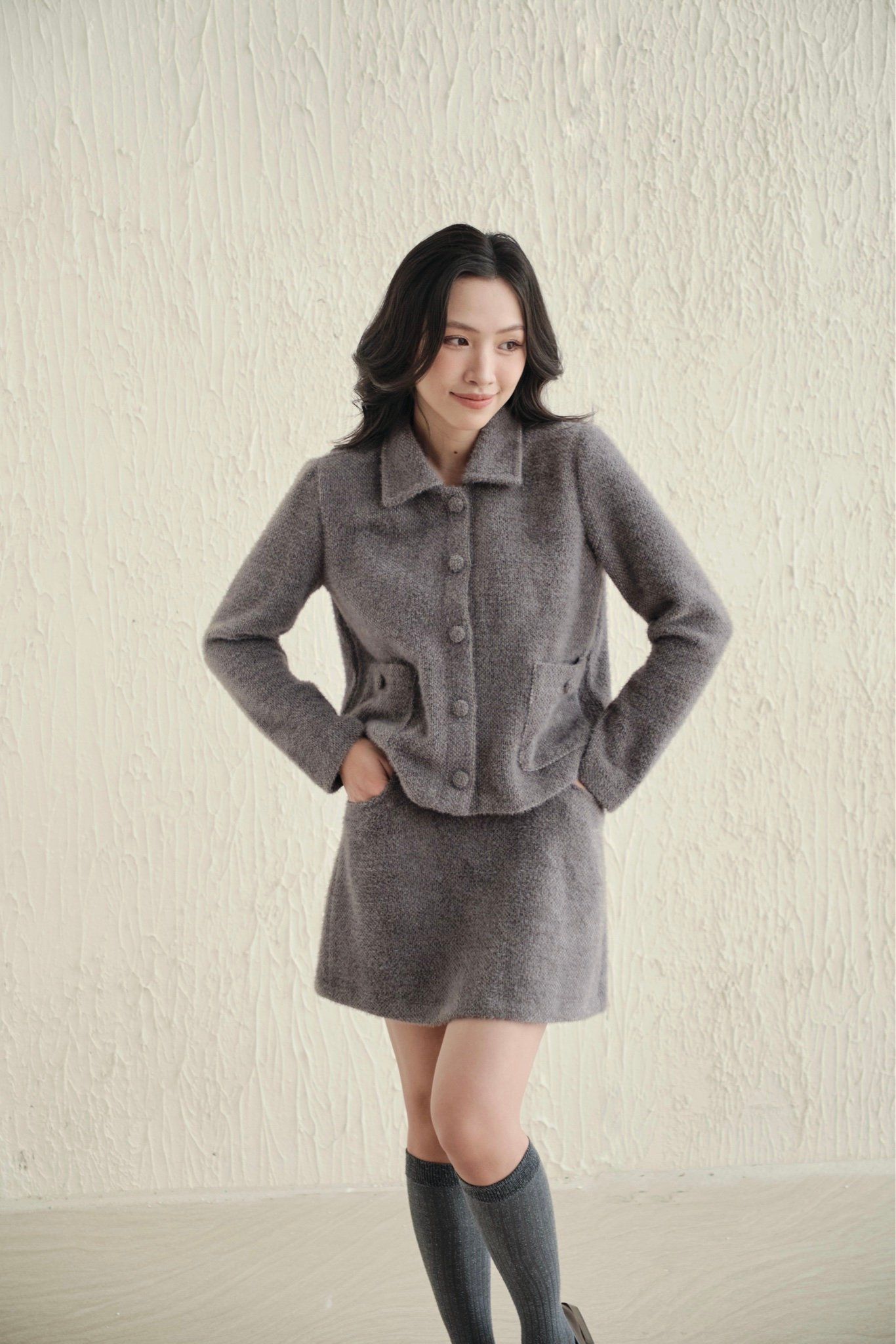Cozy Collar - Grey