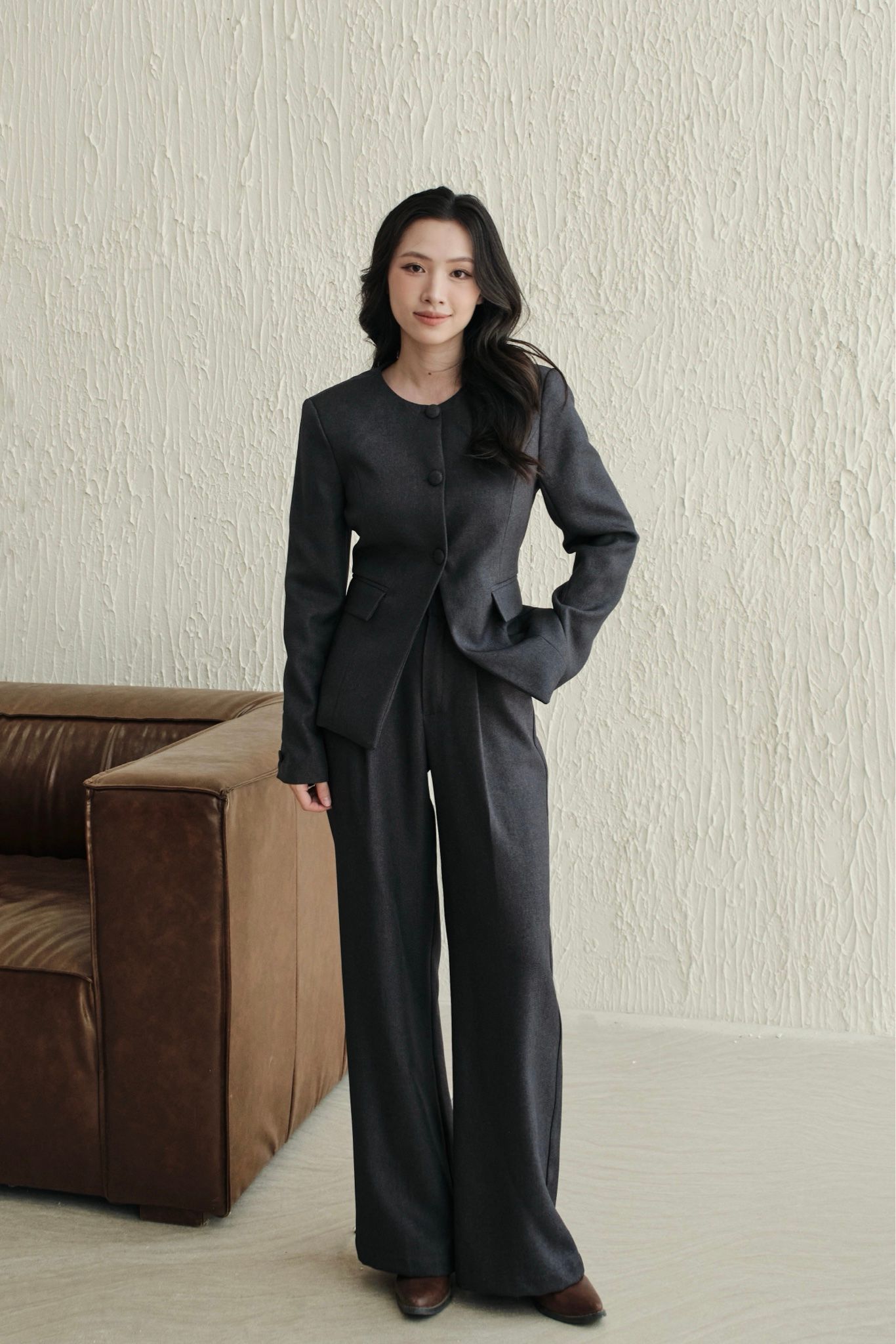 Jiji Trousers - Grey