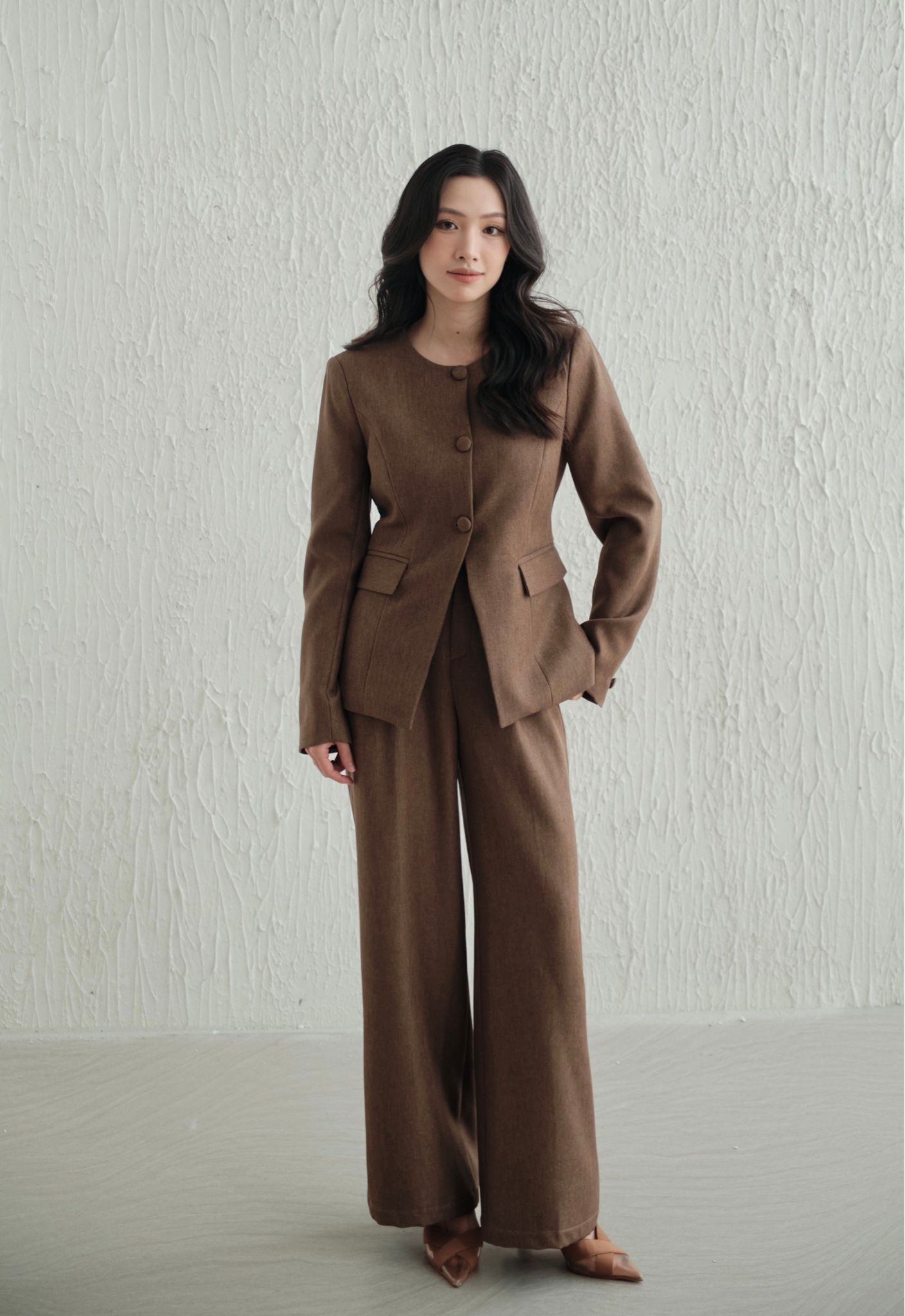 Jiji Blazer - Brown