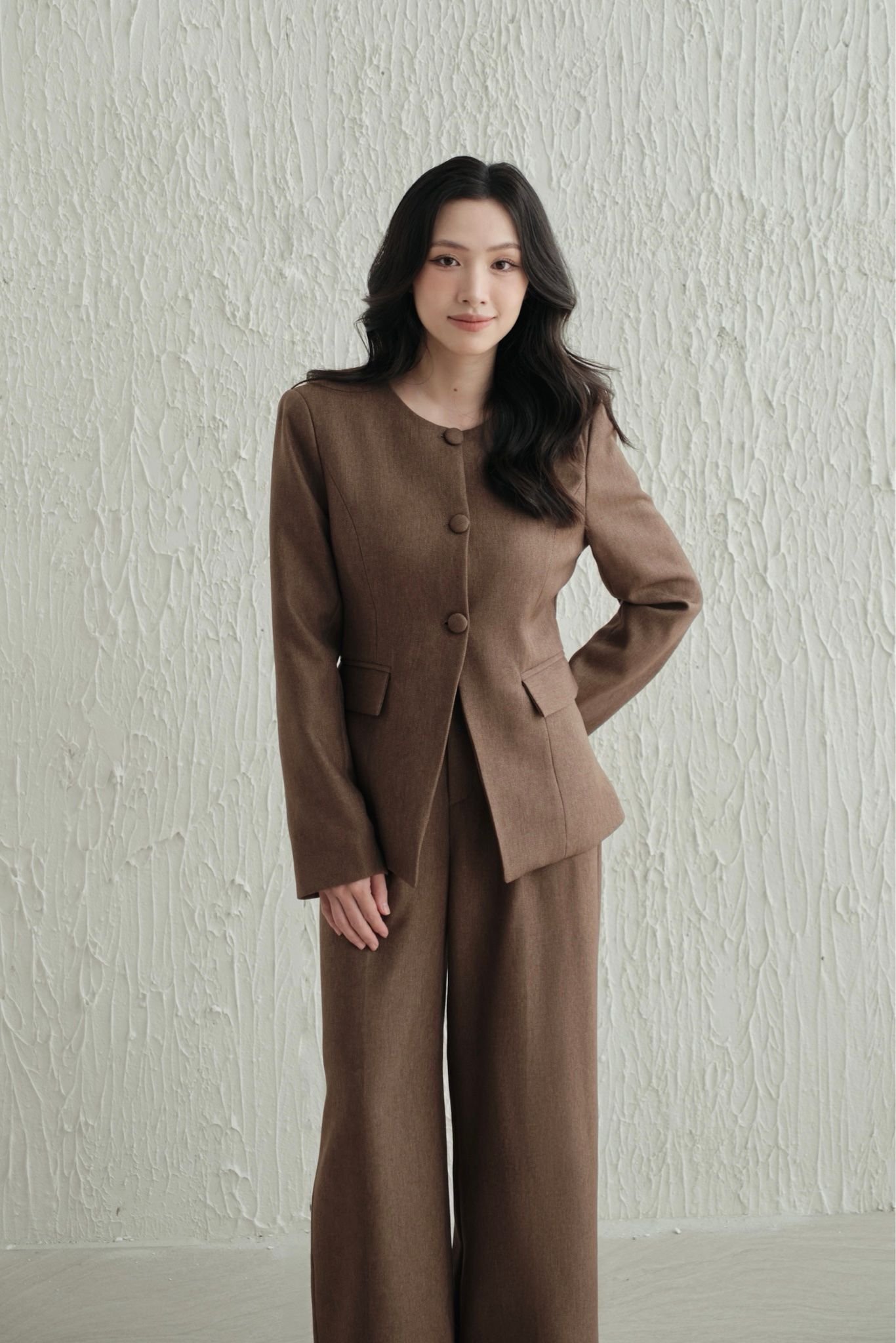 Jiji Blazer - Brown