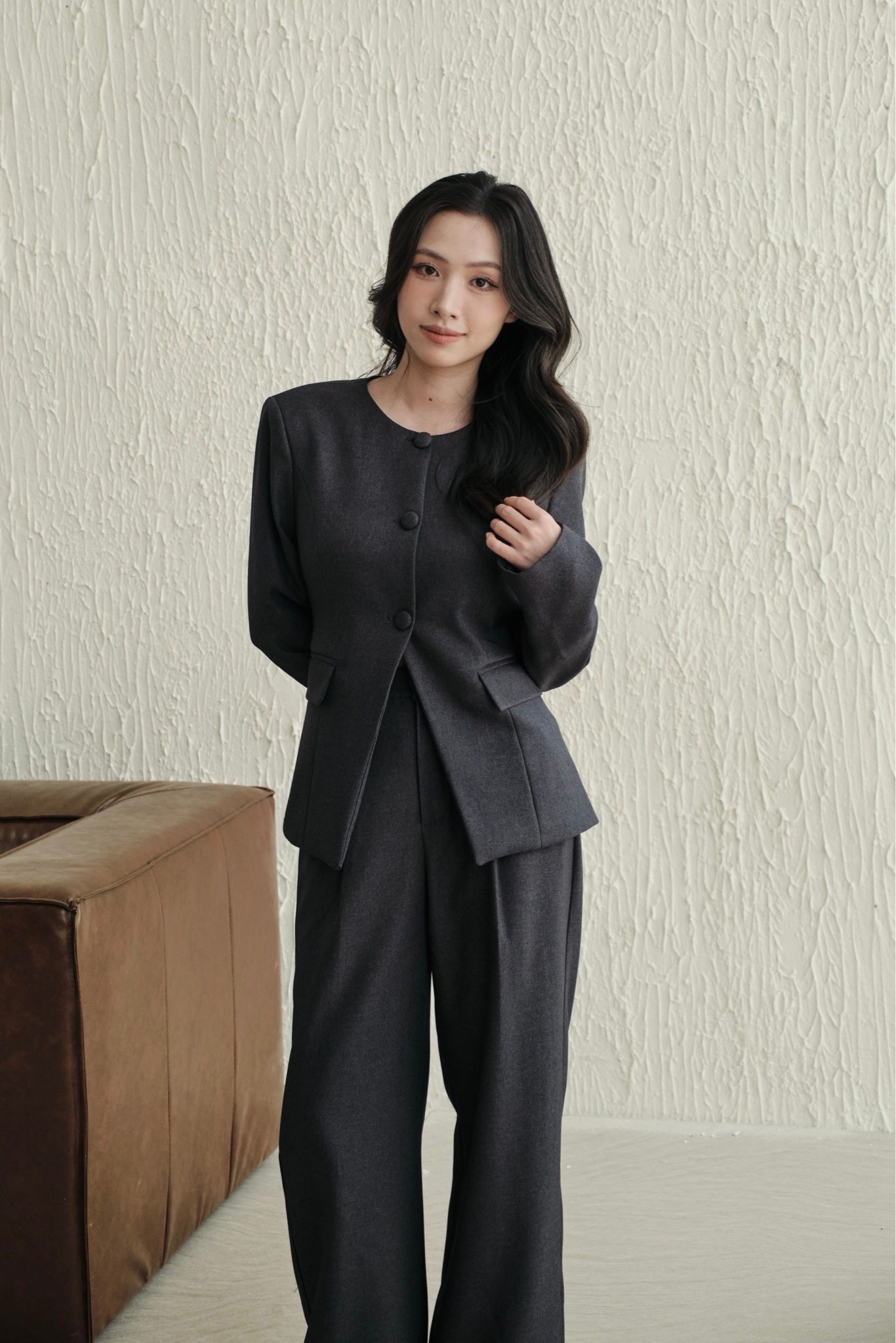 Jiji Blazer - Grey