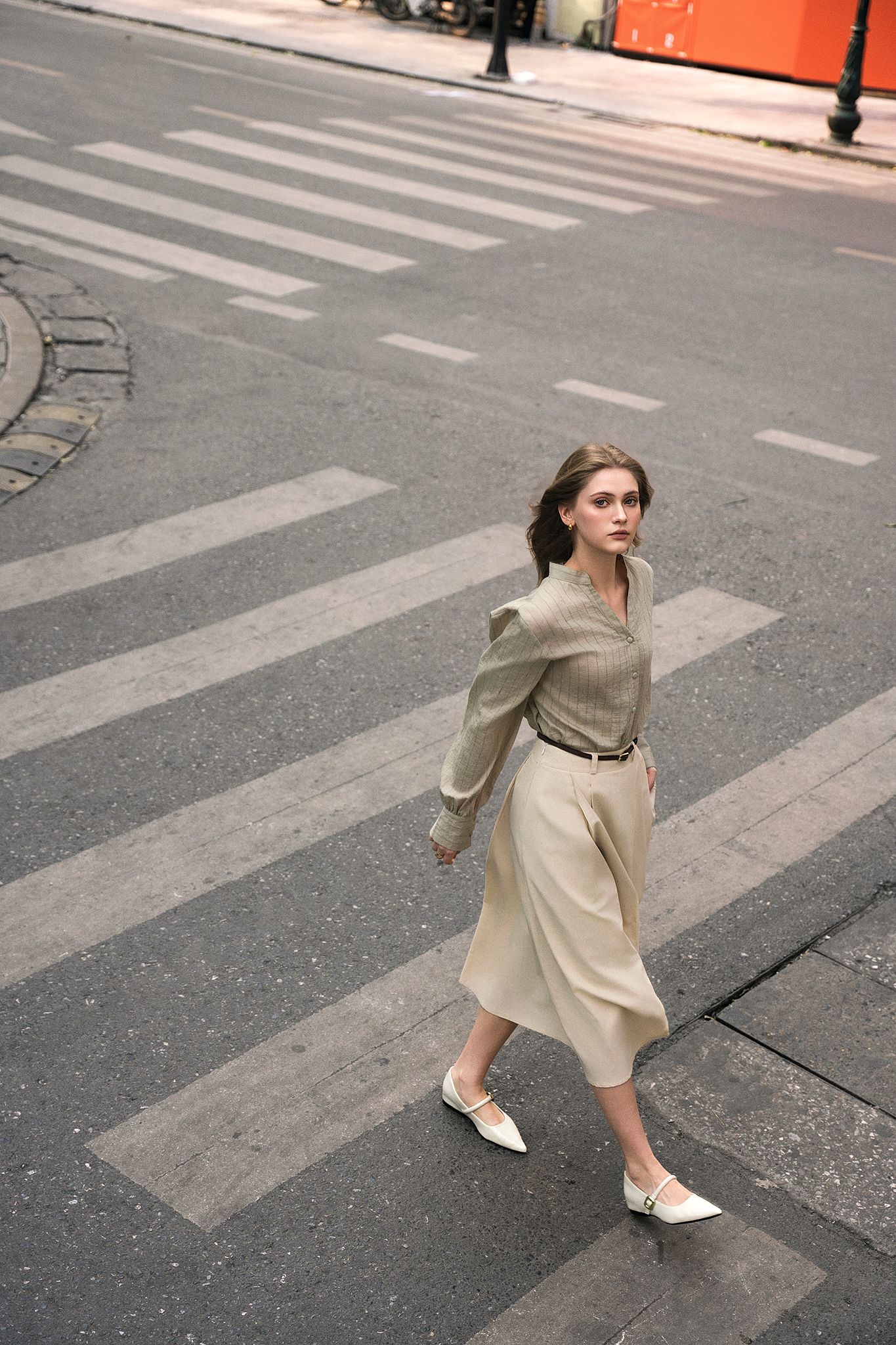 Mia Long Skirt - Natural