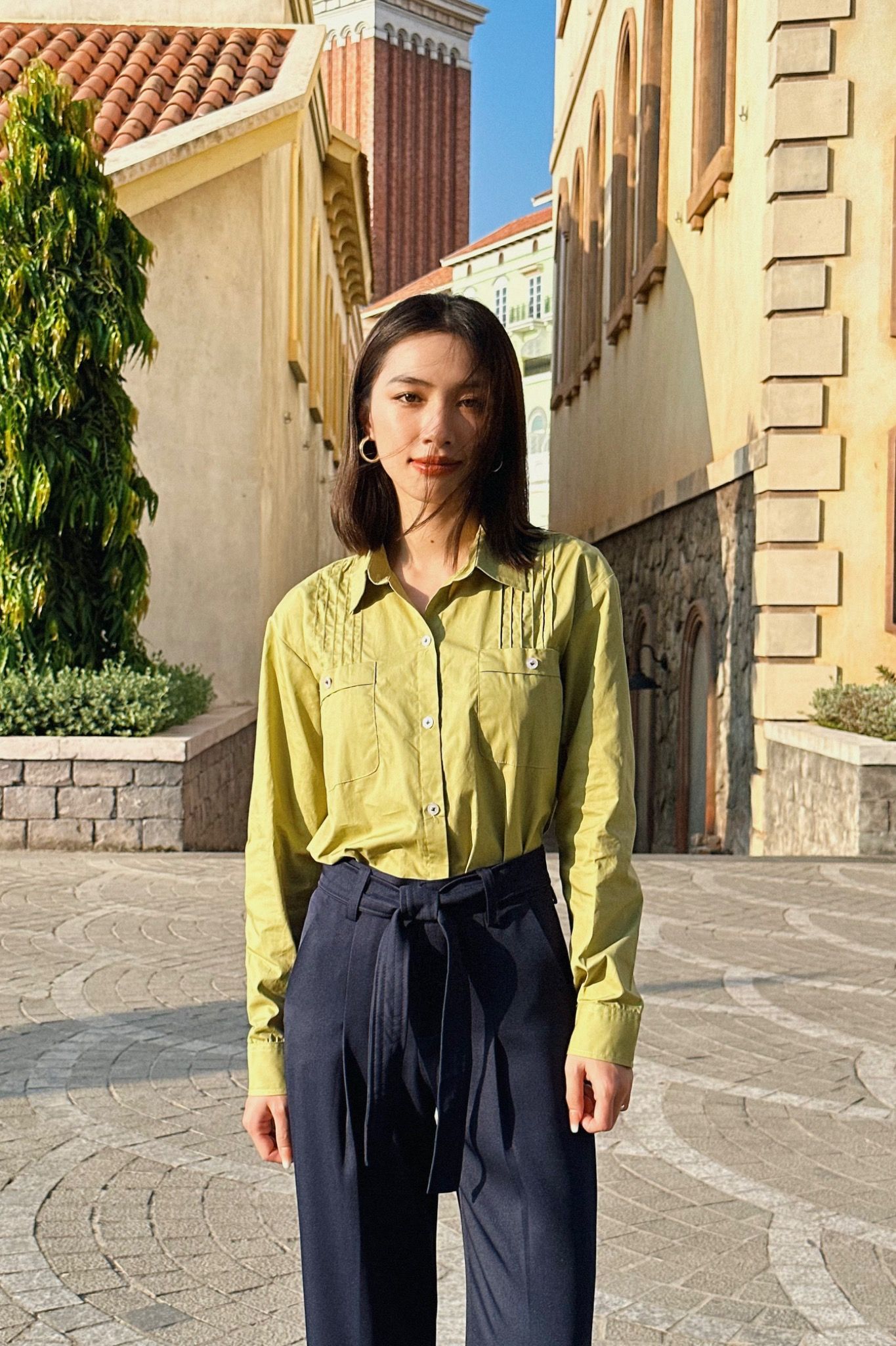 Tulip Butt Shirt - Olive