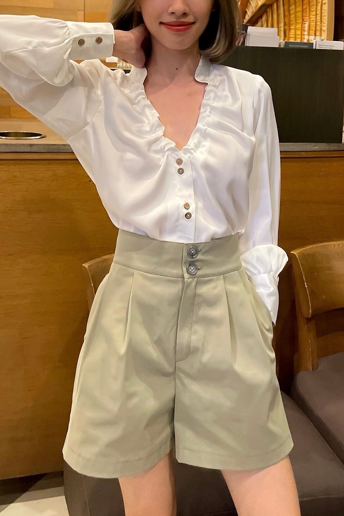 Alice Shirt - Trắng