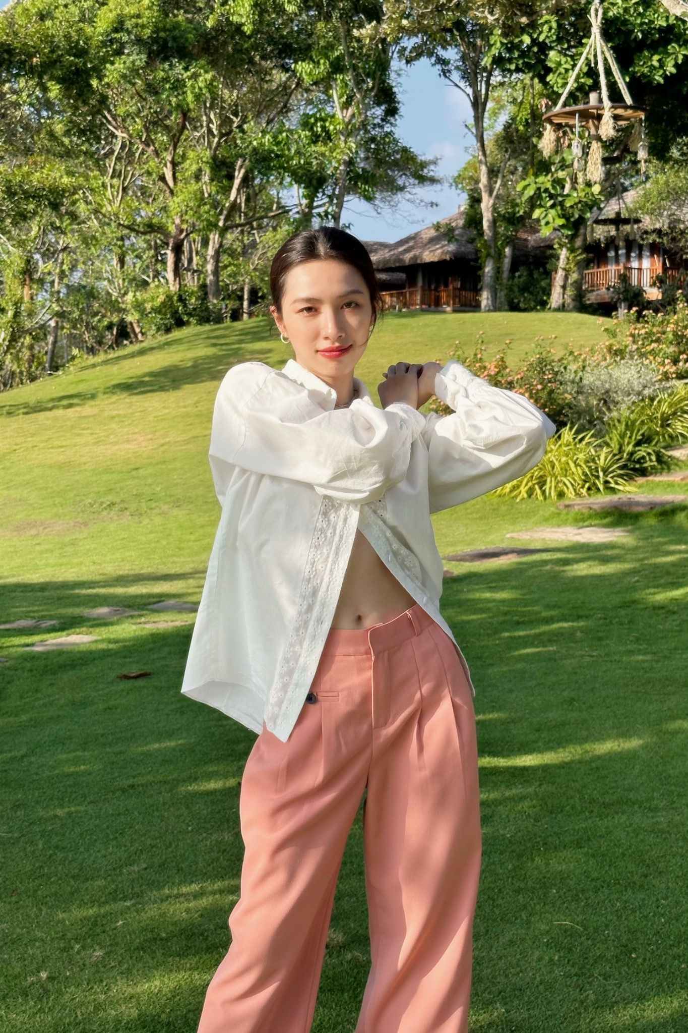 Sweat Pants - Hồng