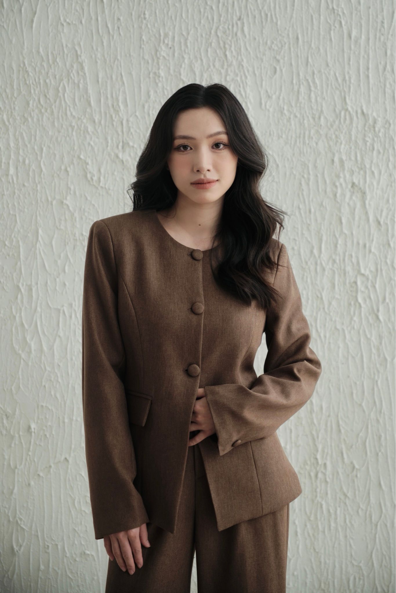 Jiji Blazer - Brown