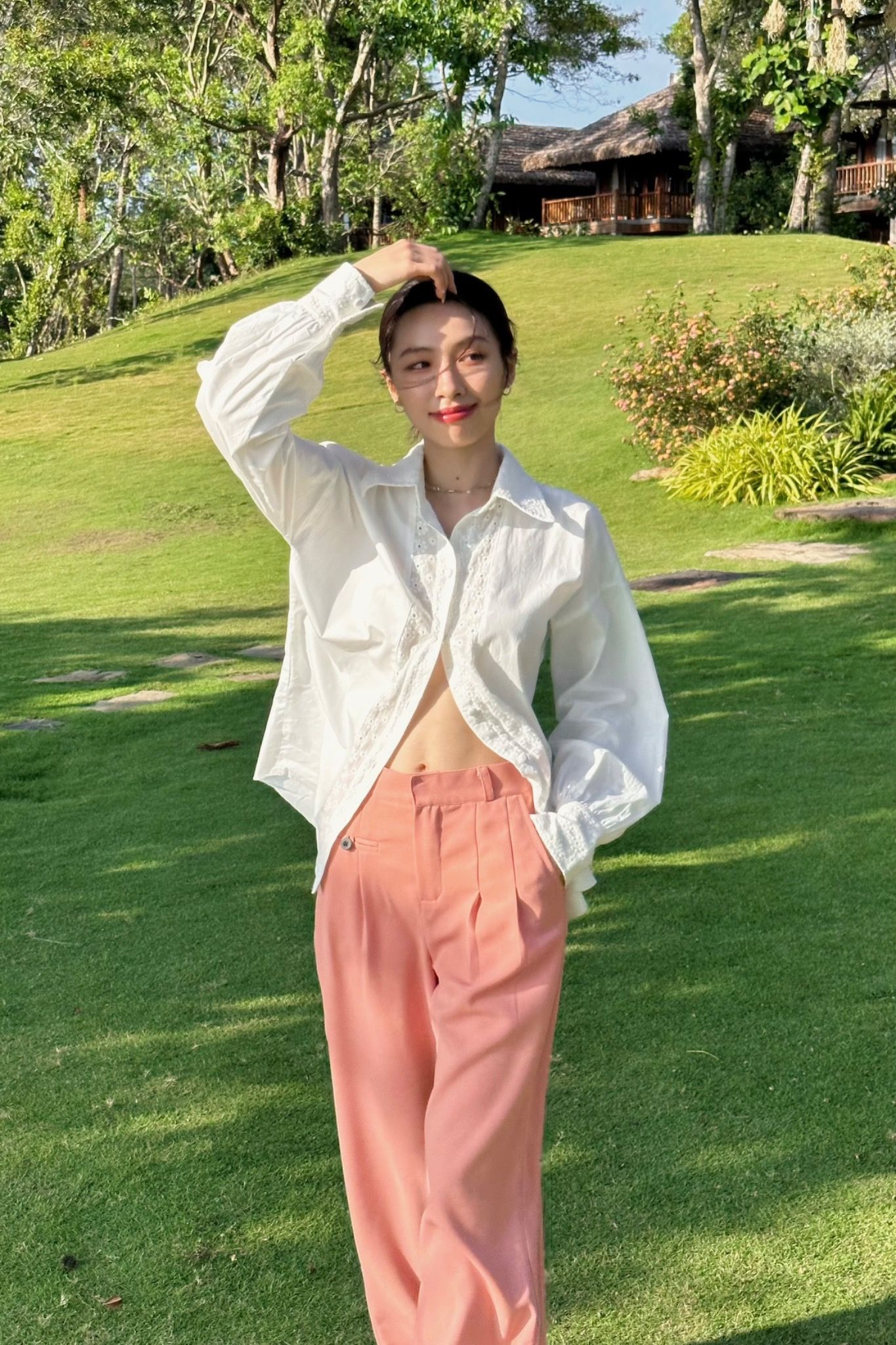Sweat Pants - Hồng
