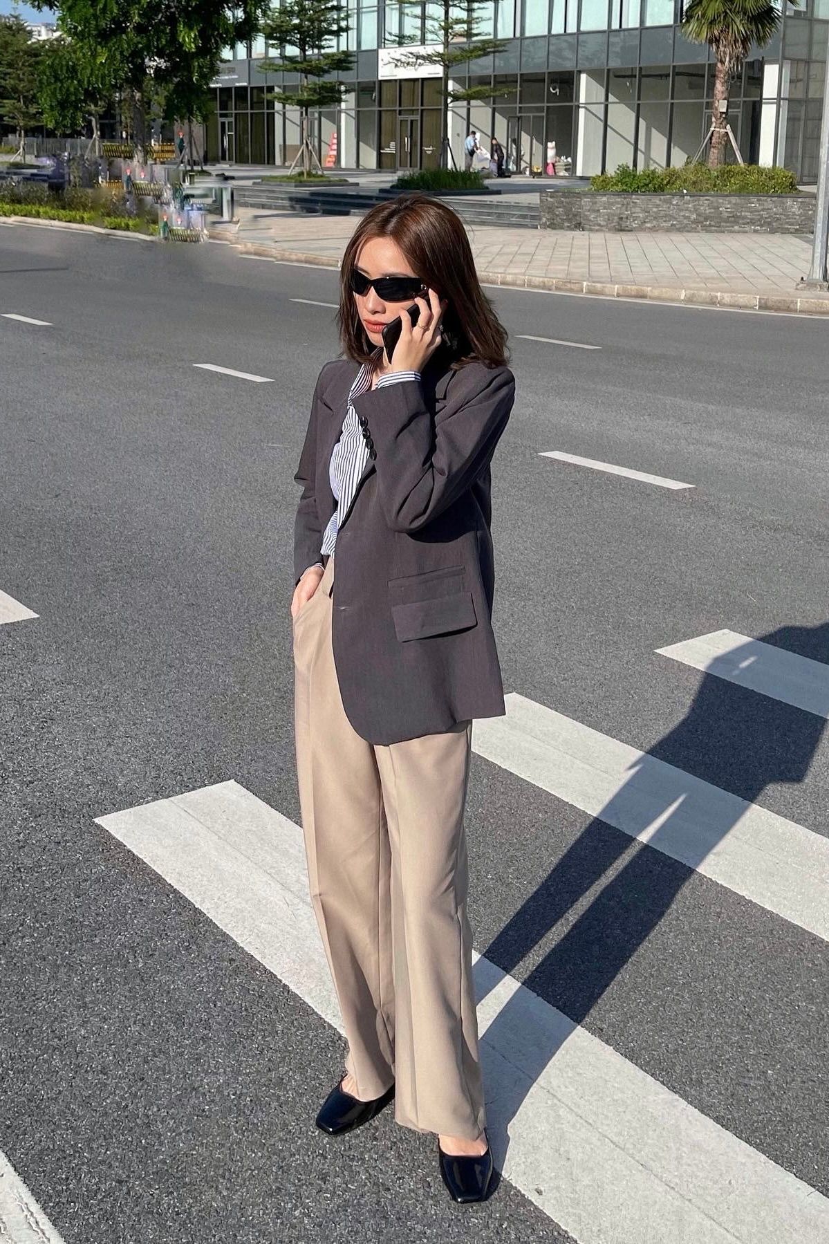 Sulie Pants - Nâu