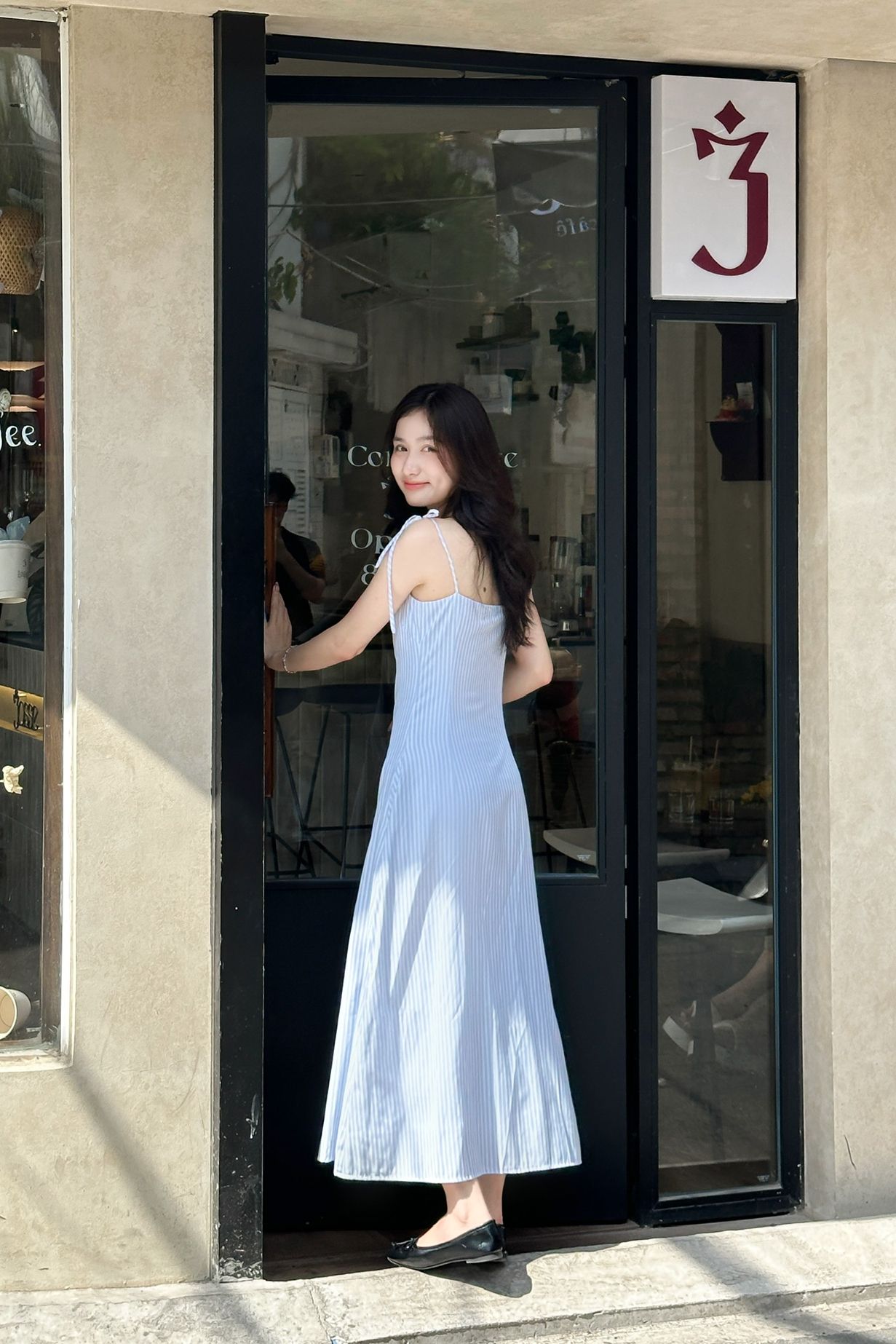 Catus Dress - Blue