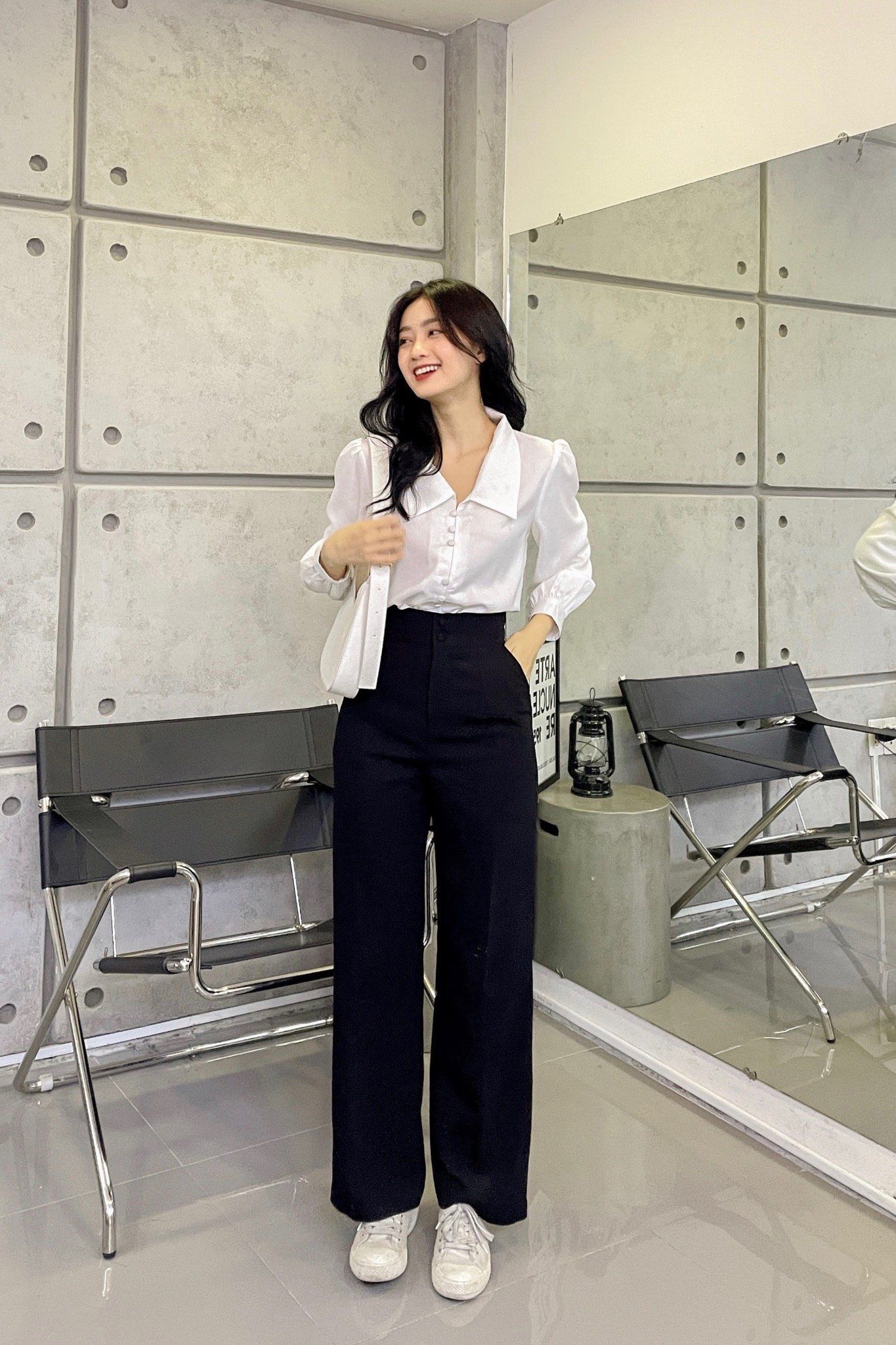 Buttoned Pants