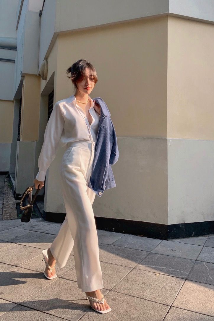 Buttoned Pants