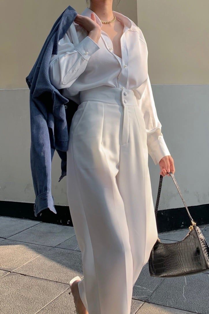 Buttoned Pants