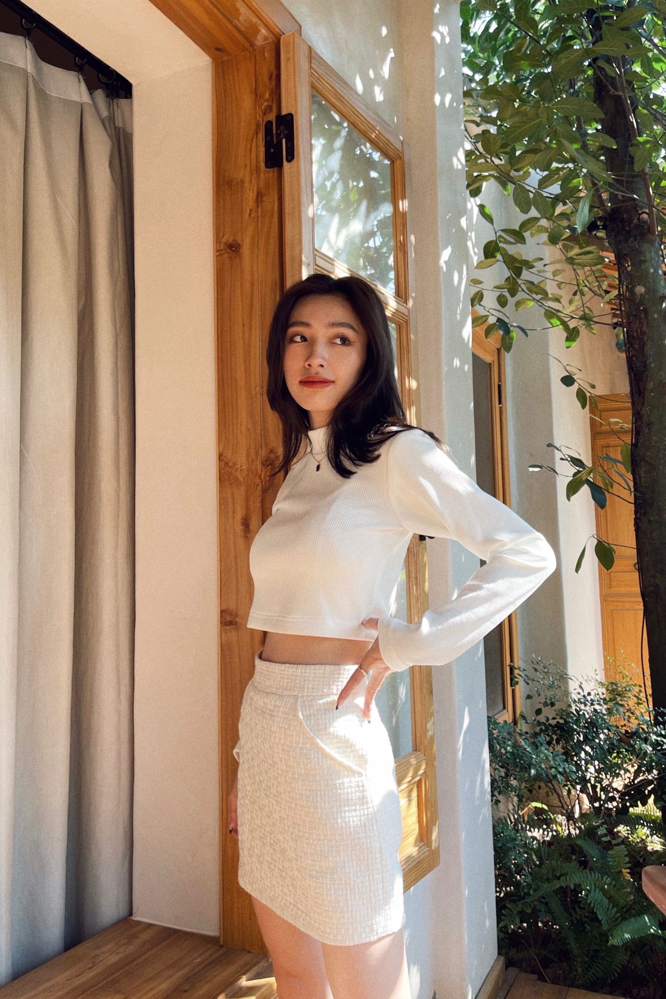 In-Love Skirt - Snowy