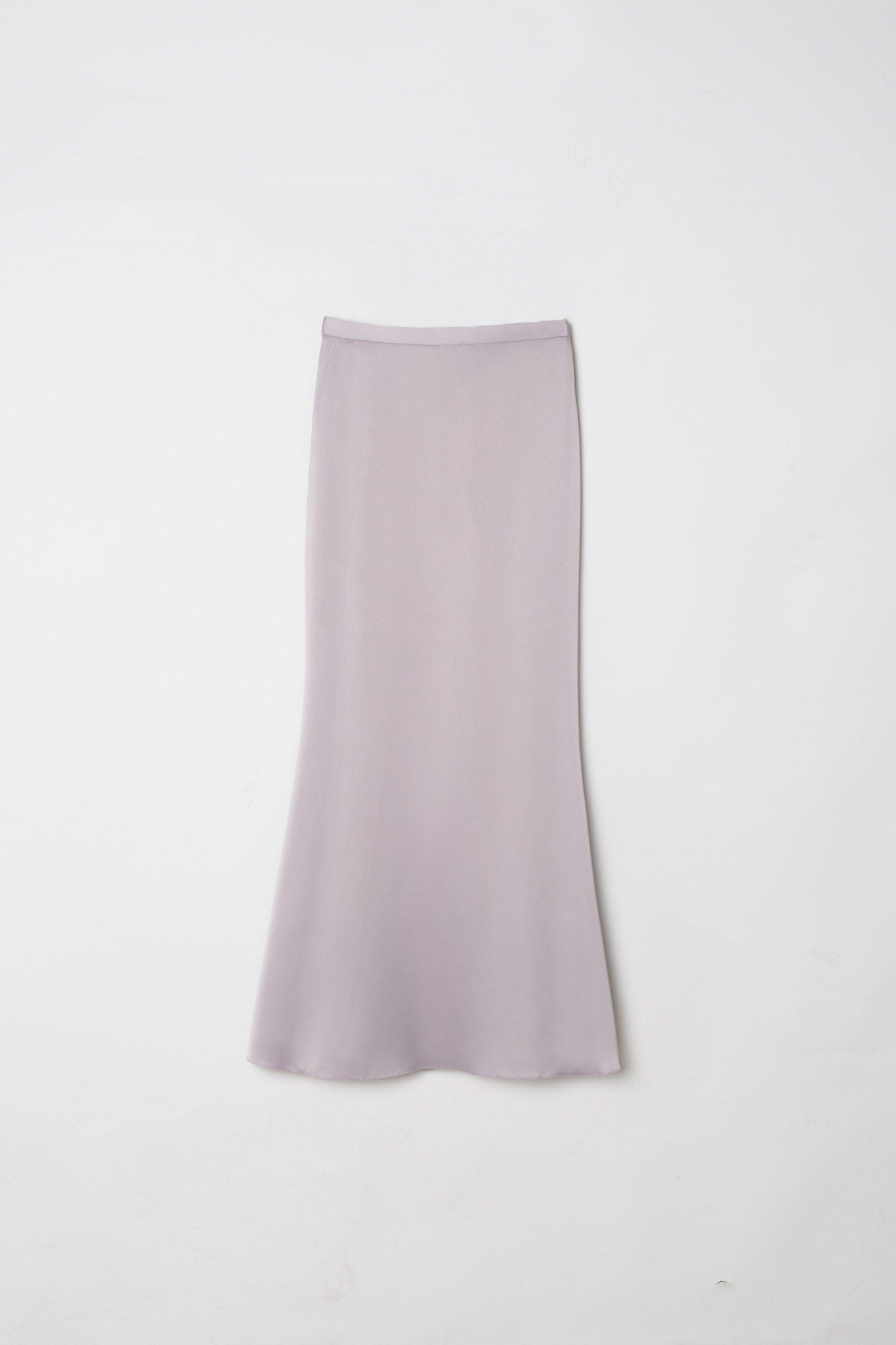 Grey Silk Skirt