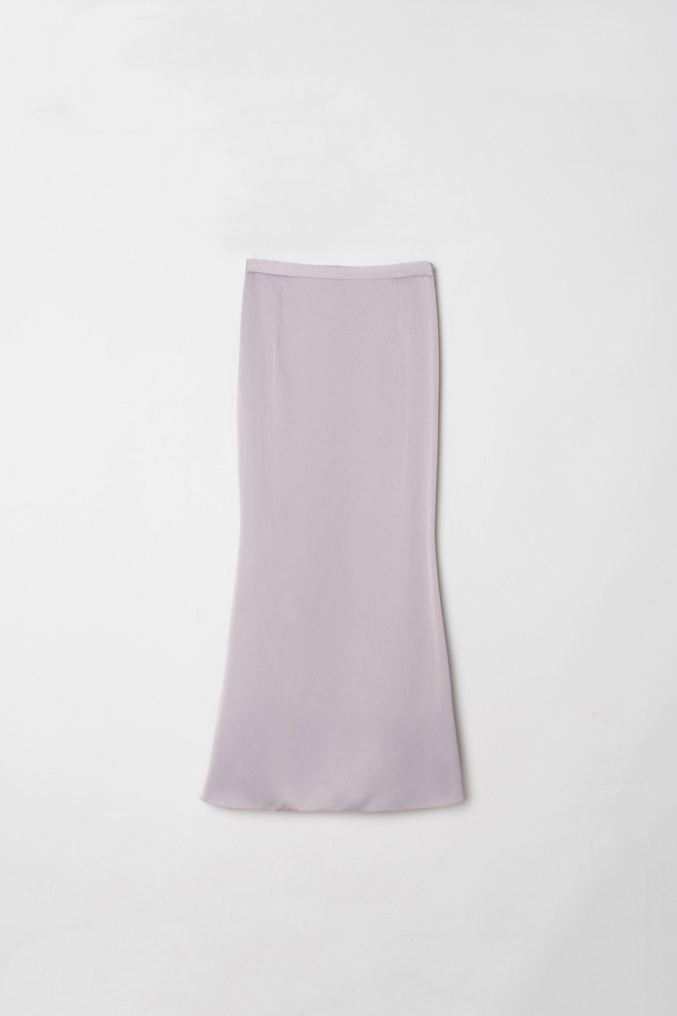 Grey Silk Skirt