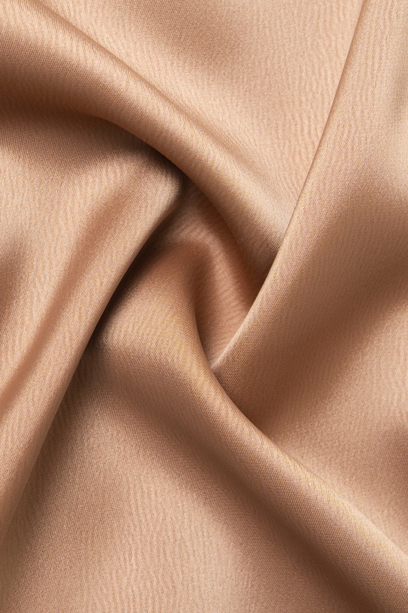Brown Silk Skirt