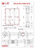 HỆ CỬA LÙA XẾP THC 66