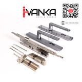 BỘ KHÓA CỬA ĐI IVANKA - TAY NẮM KHẮC HOA VĂN