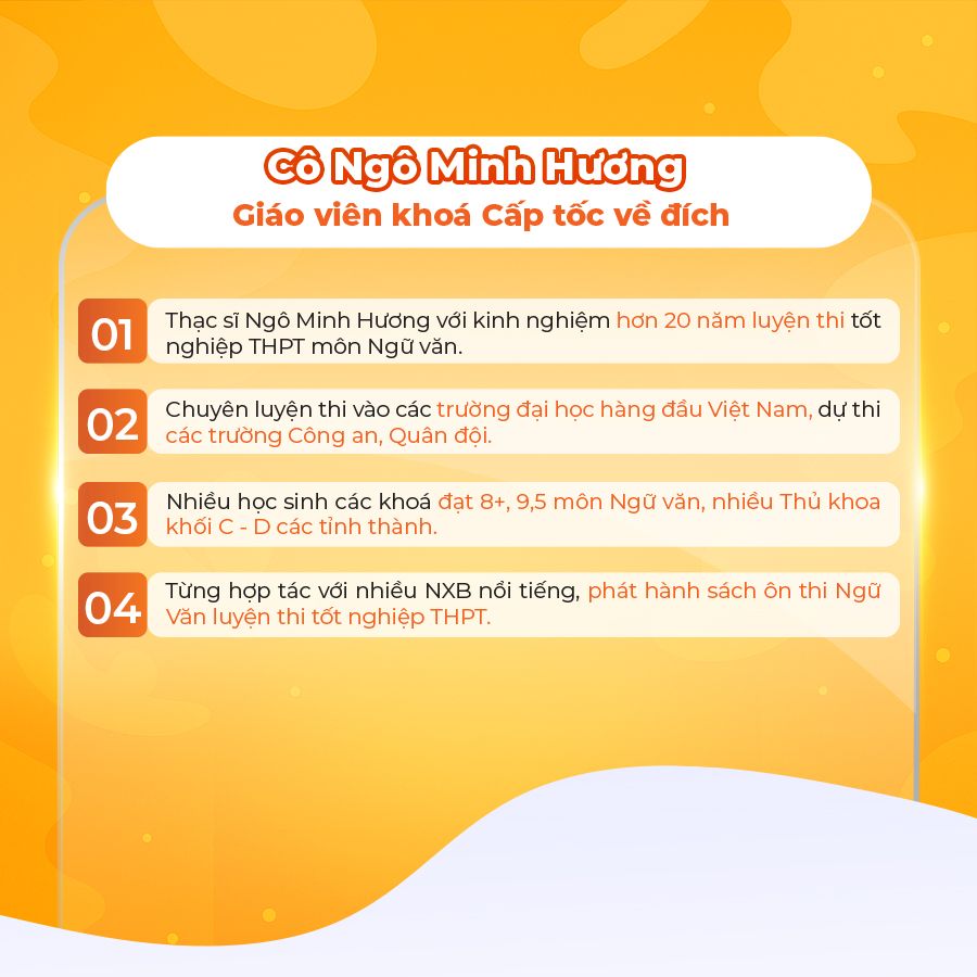 KHOÁ A3: CẤP TỐC VỀ ĐÍCH 2025 - MÔN NGỮ VĂN