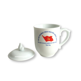 Ly sứ bát tràng nắp lửa