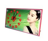 Đồng hồ thủy tinh để bàn 15x20cm